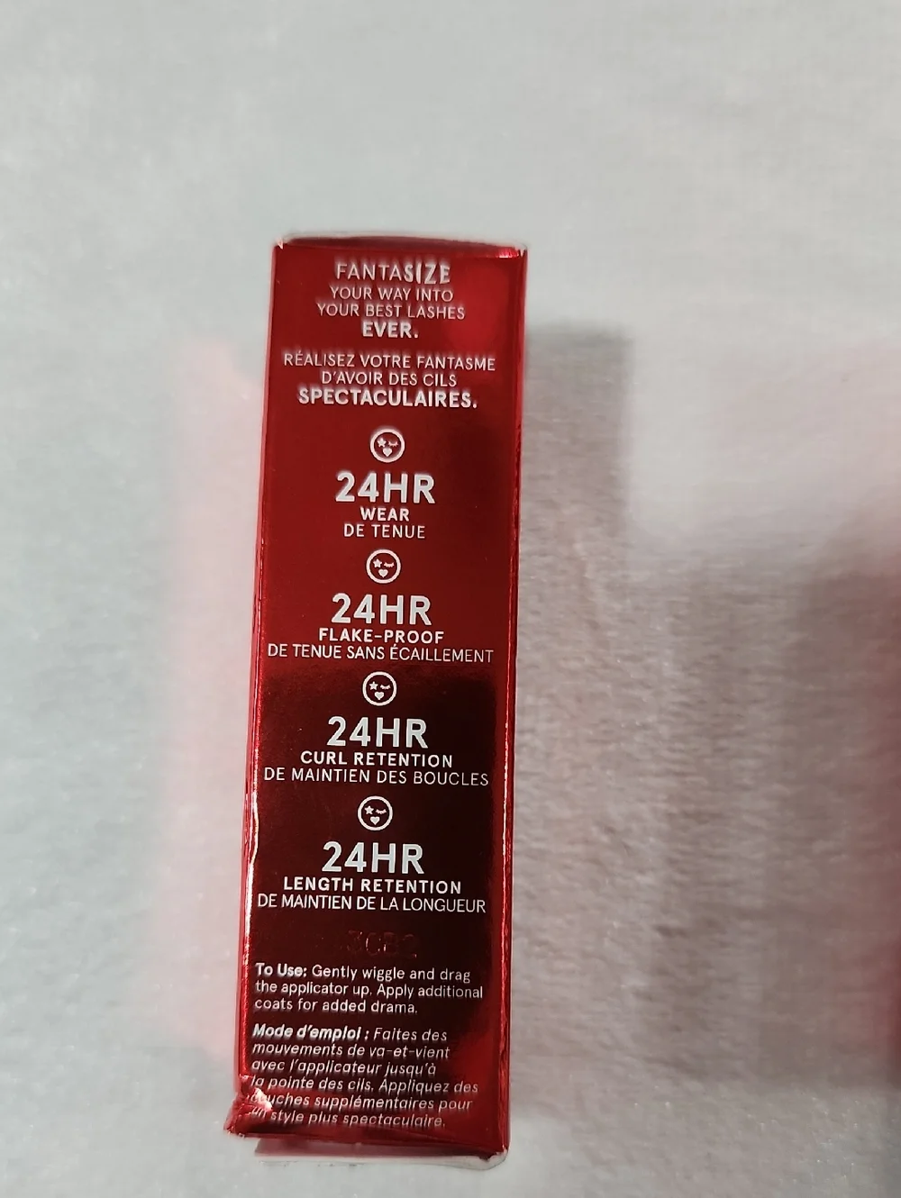 One/Size Fantasize Ultimate Lifting & Lengthening Mascara Bodacious Black. .25oz
